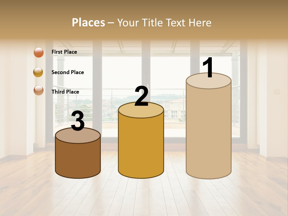 Utility Vehicle White PowerPoint Template