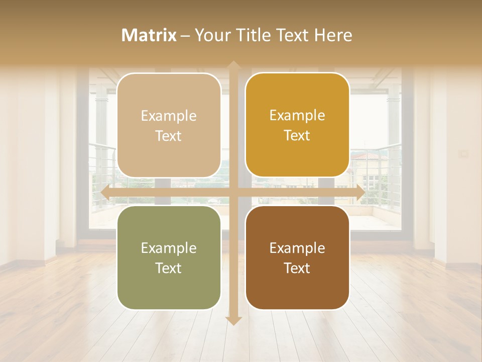 Utility Vehicle White PowerPoint Template