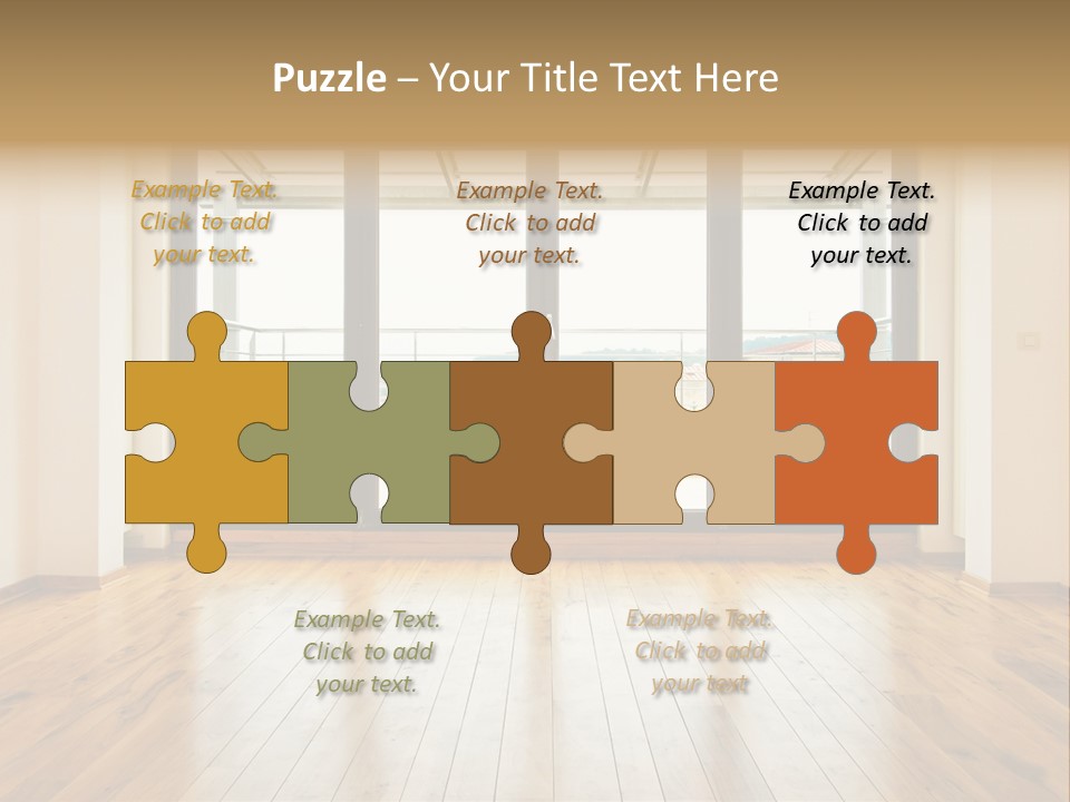 Utility Vehicle White PowerPoint Template