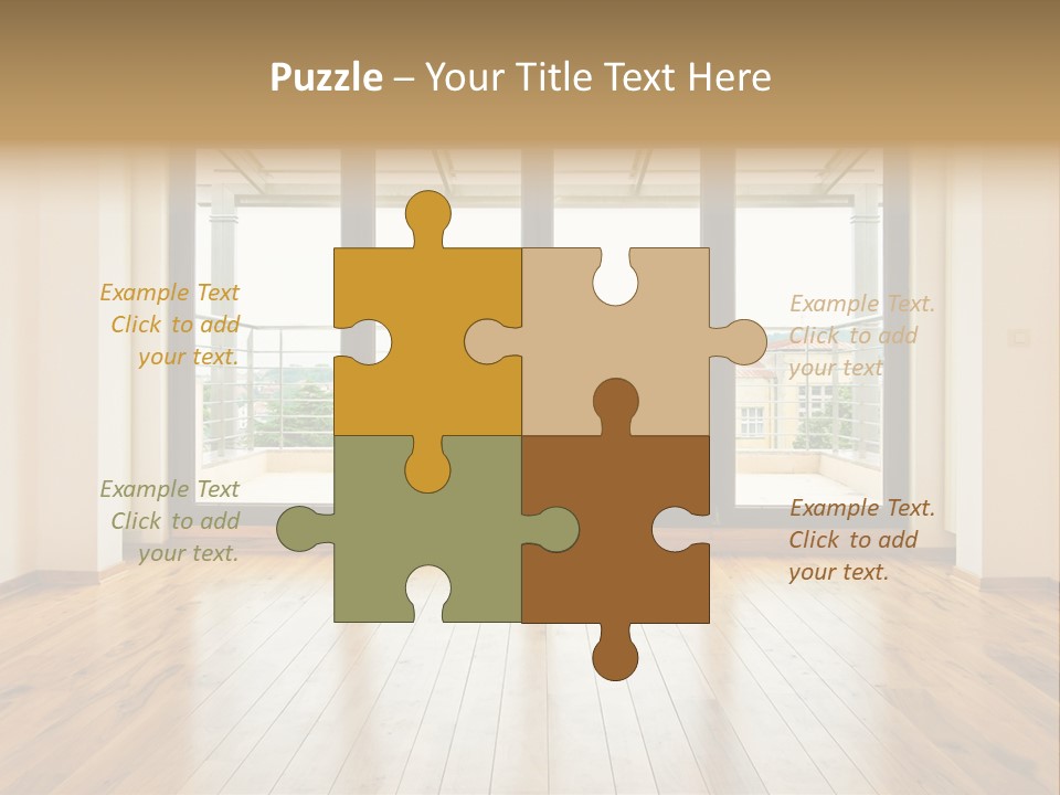 Utility Vehicle White PowerPoint Template