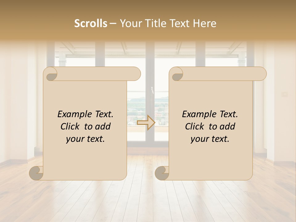 Utility Vehicle White PowerPoint Template