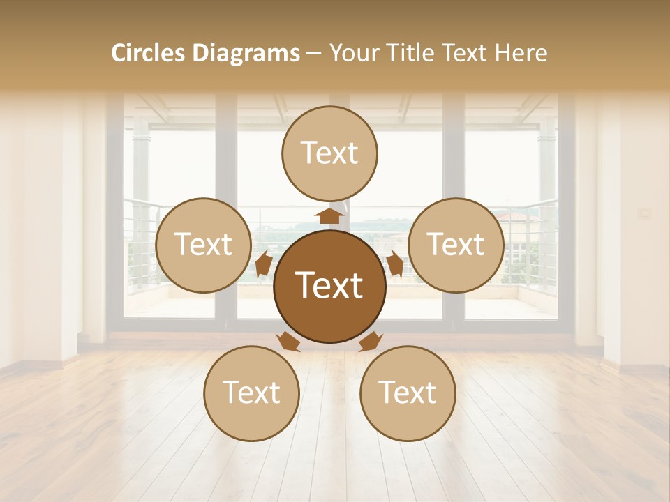 Utility Vehicle White PowerPoint Template