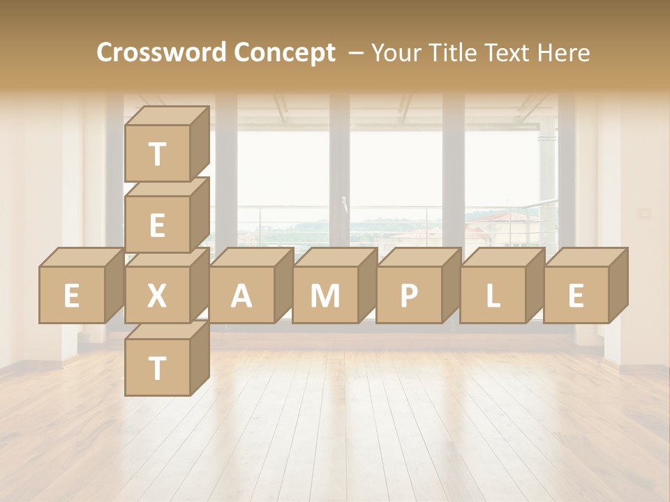 Utility Vehicle White PowerPoint Template