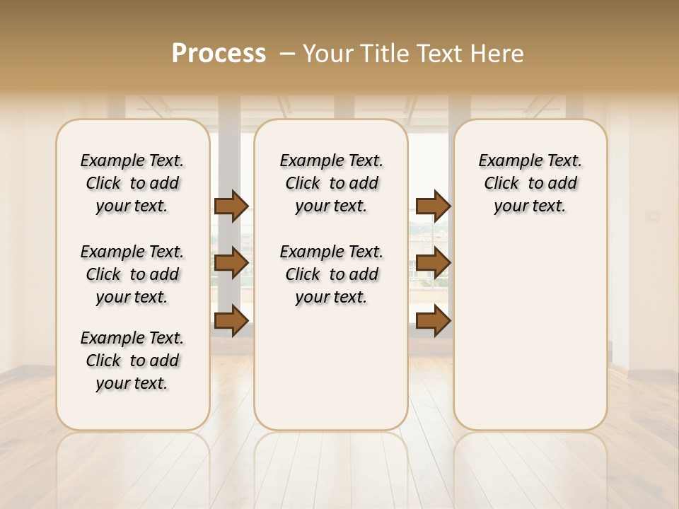 Utility Vehicle White PowerPoint Template