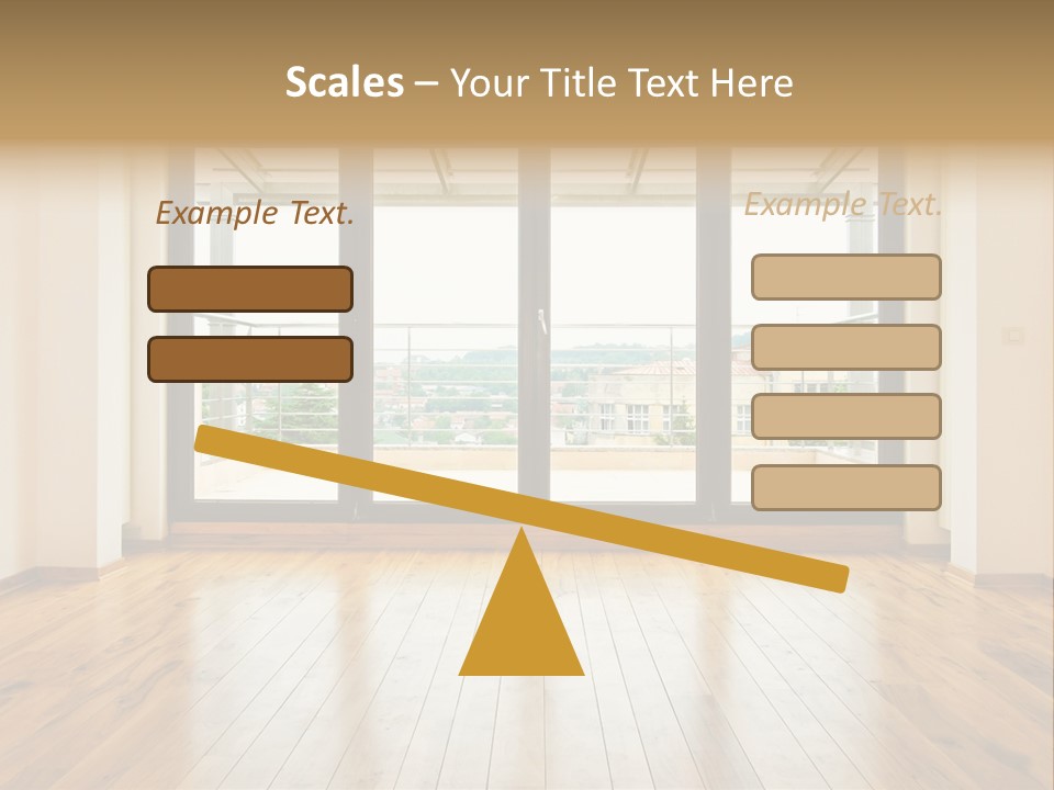 Utility Vehicle White PowerPoint Template