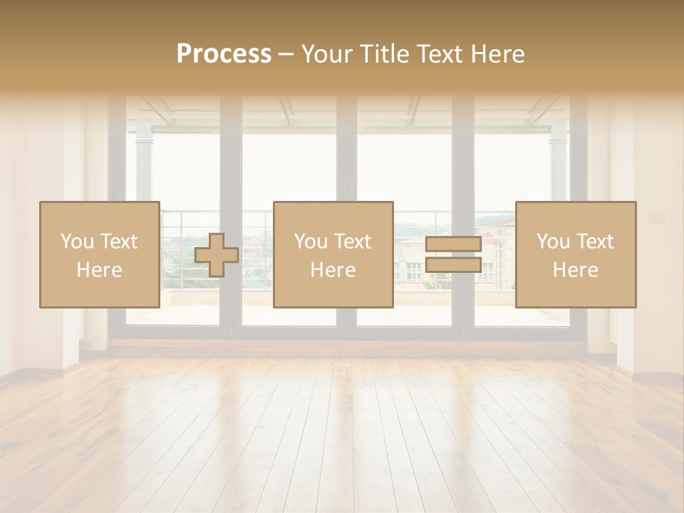 Utility Vehicle White PowerPoint Template