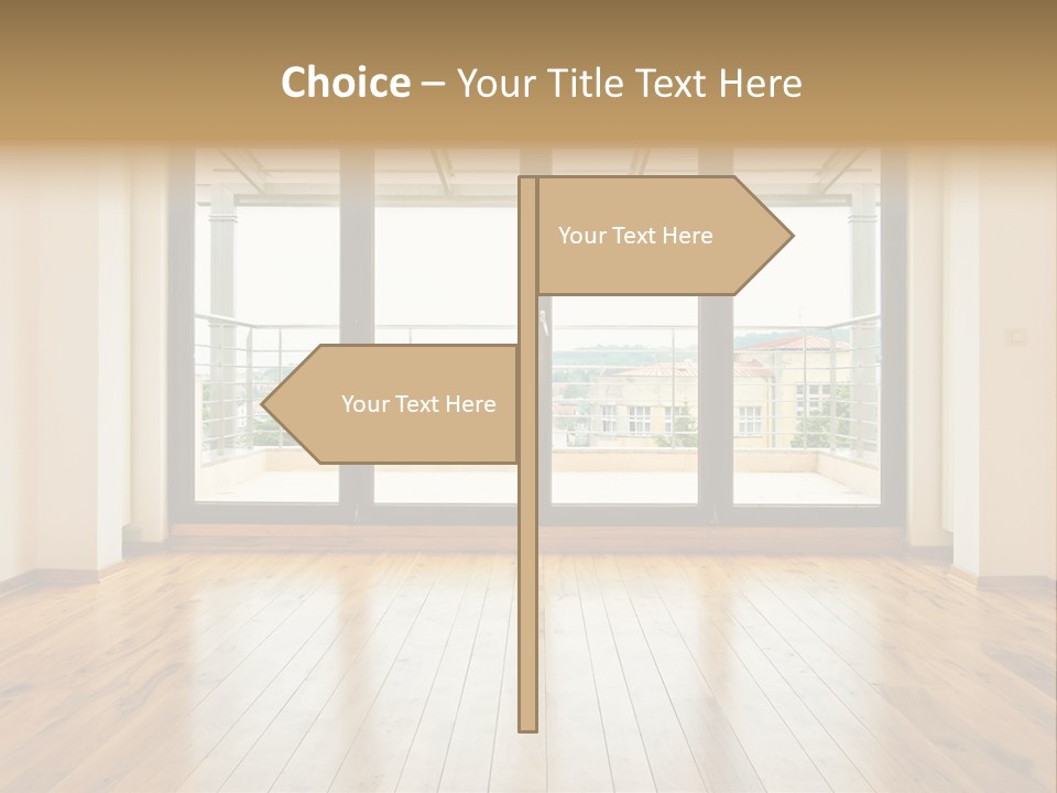 Utility Vehicle White PowerPoint Template