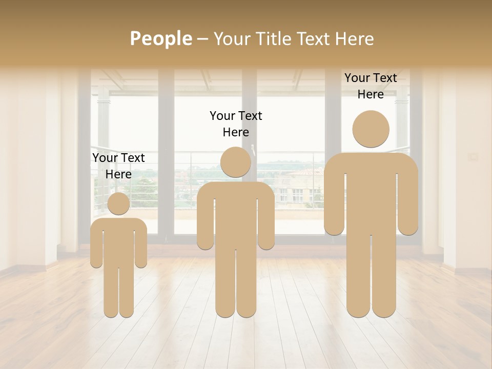 Utility Vehicle White PowerPoint Template