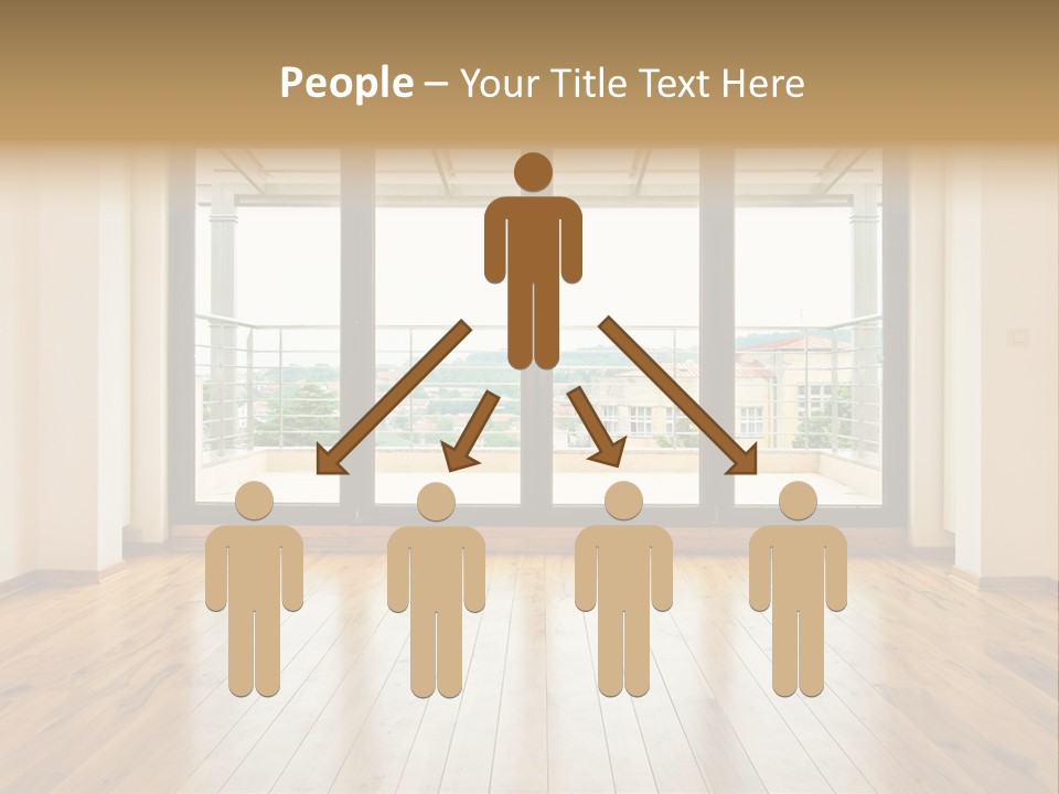 Utility Vehicle White PowerPoint Template