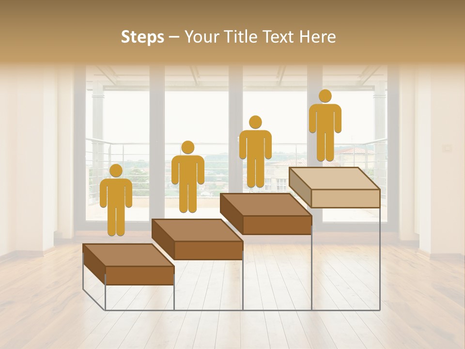 Utility Vehicle White PowerPoint Template