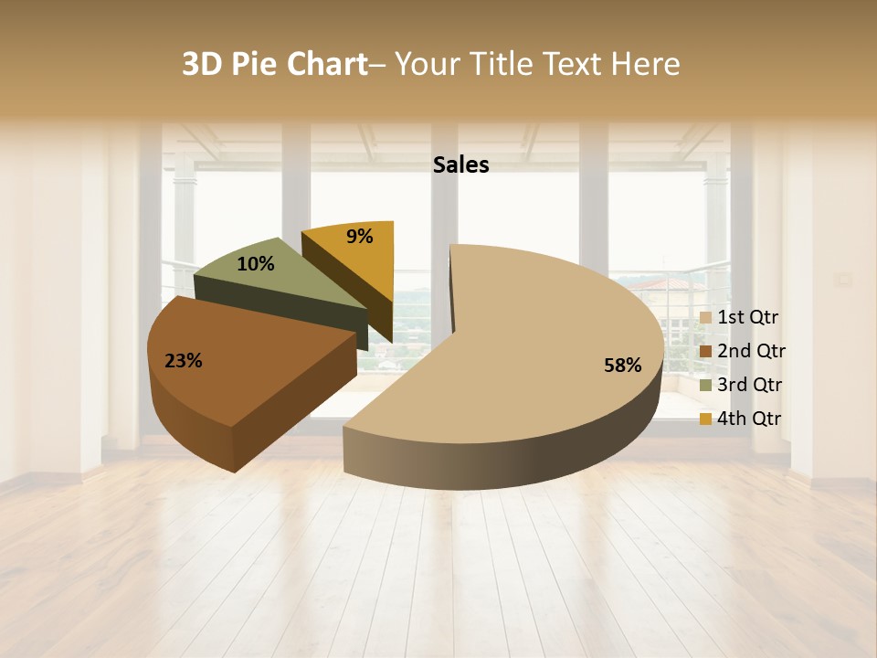 Utility Vehicle White PowerPoint Template