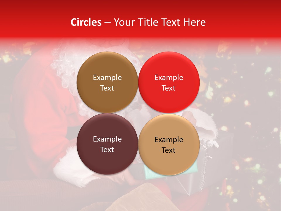 Christmas Santa Presents PowerPoint Template
