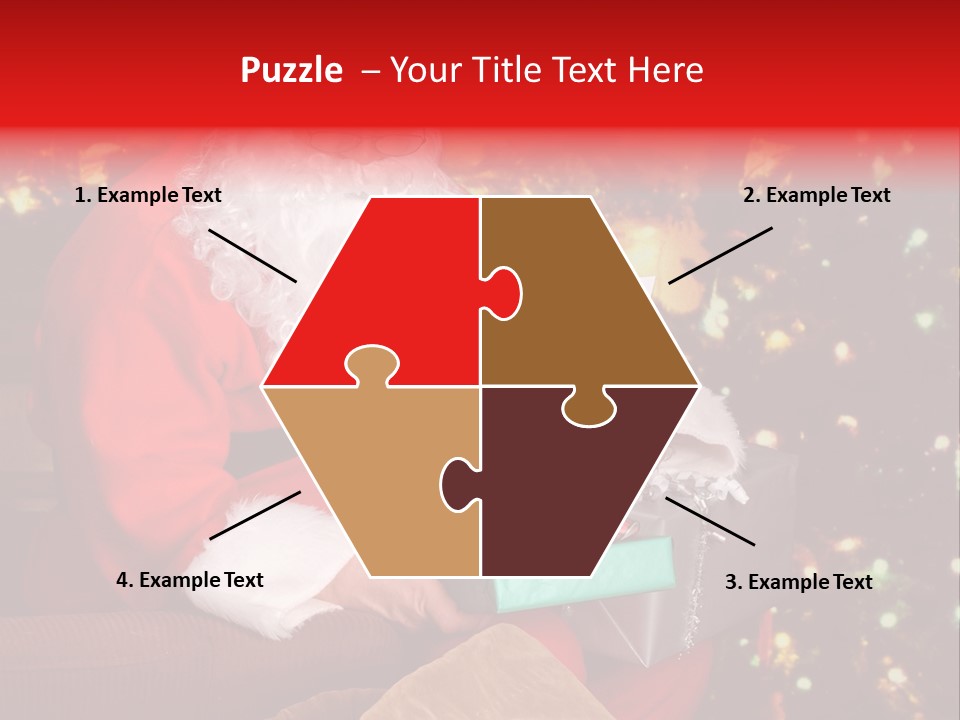 Christmas Santa Presents PowerPoint Template