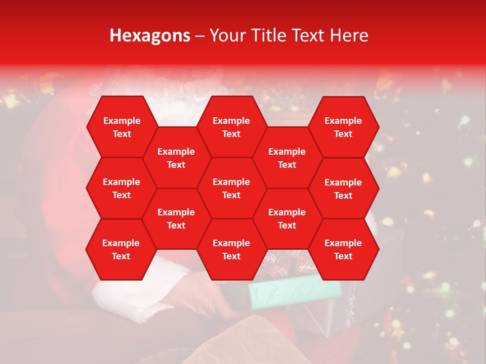 Christmas Santa Presents PowerPoint Template