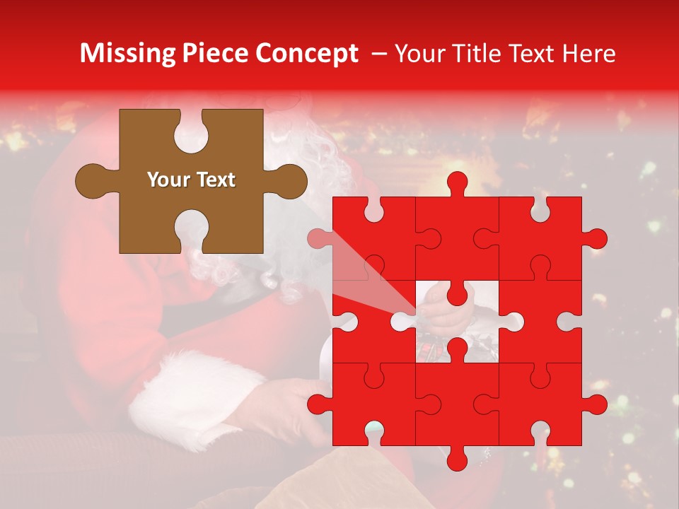 Christmas Santa Presents PowerPoint Template