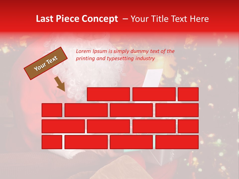 Christmas Santa Presents PowerPoint Template