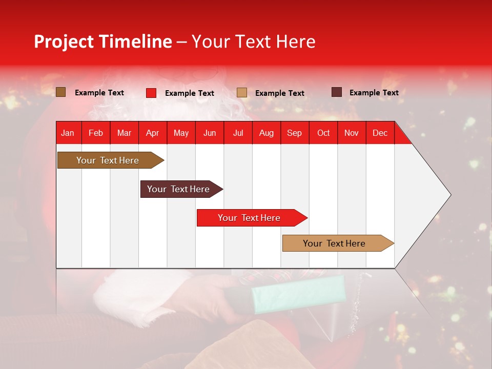 Christmas Santa Presents PowerPoint Template