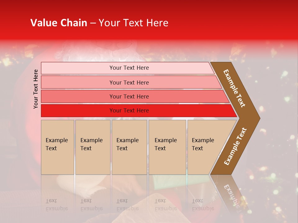 Christmas Santa Presents PowerPoint Template