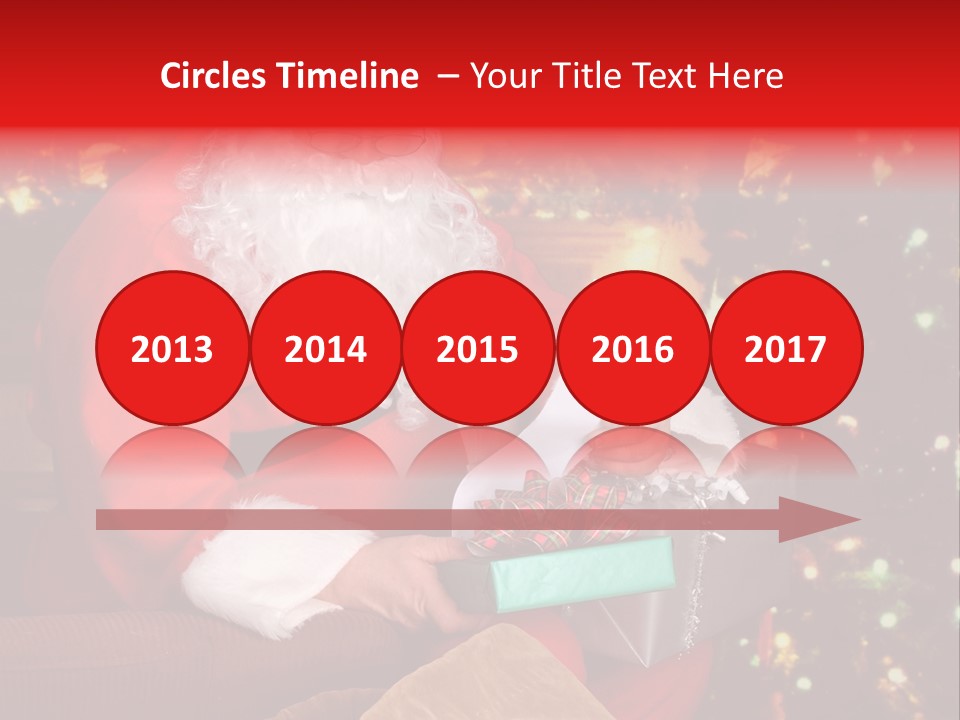 Christmas Santa Presents PowerPoint Template