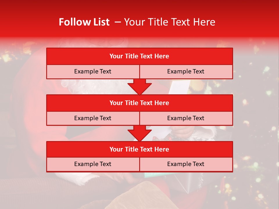 Christmas Santa Presents PowerPoint Template