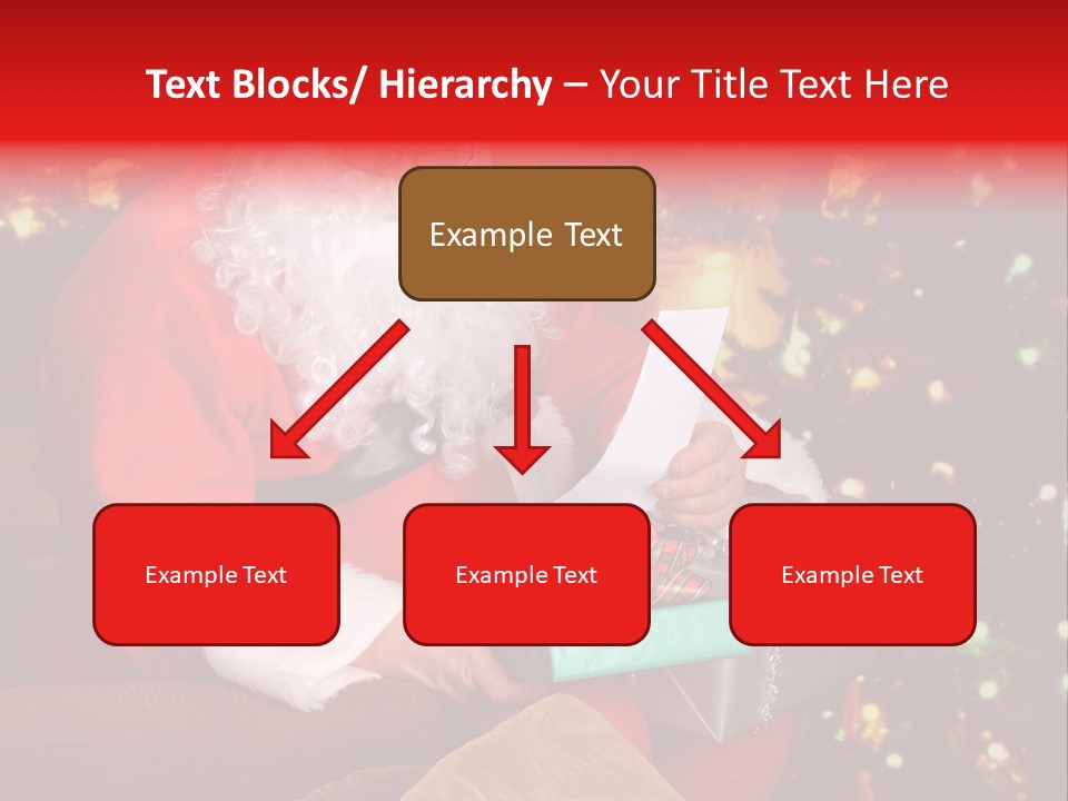 Christmas Santa Presents PowerPoint Template