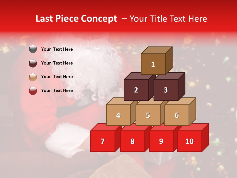 Christmas Santa Presents PowerPoint Template
