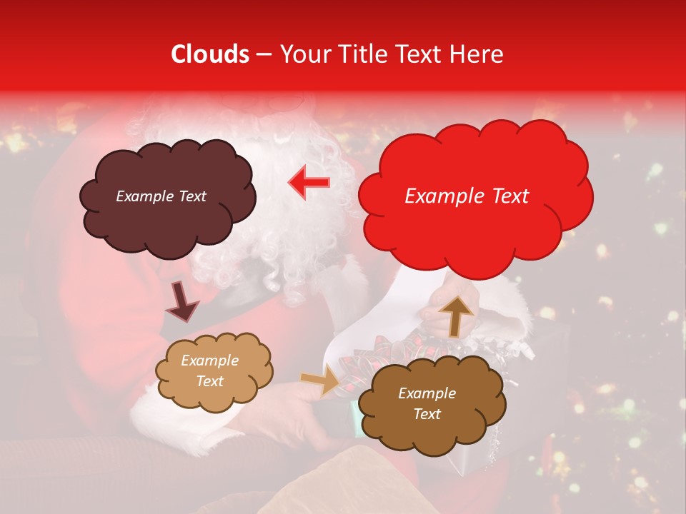 Christmas Santa Presents PowerPoint Template
