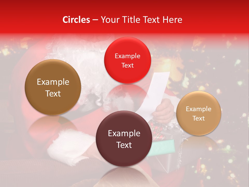 Christmas Santa Presents PowerPoint Template