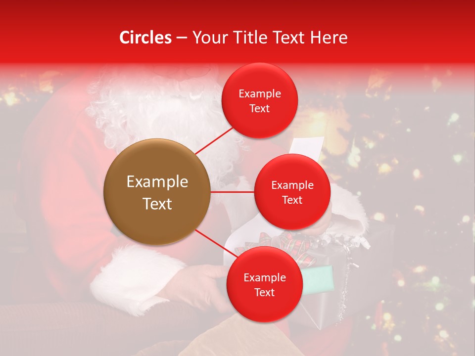 Christmas Santa Presents PowerPoint Template