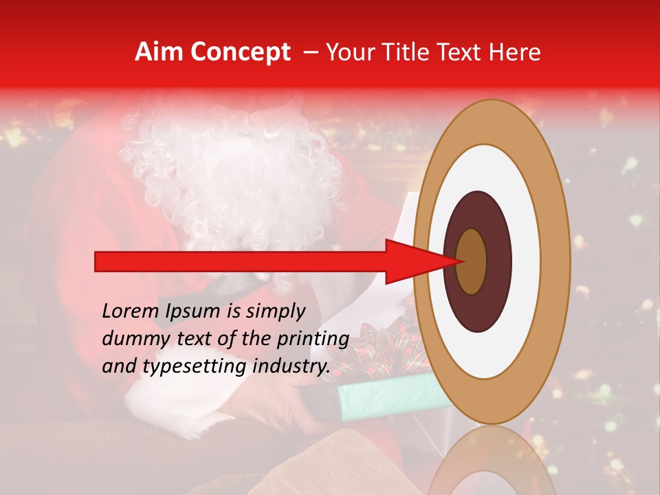 Christmas Santa Presents PowerPoint Template