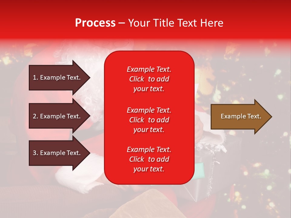 Christmas Santa Presents PowerPoint Template