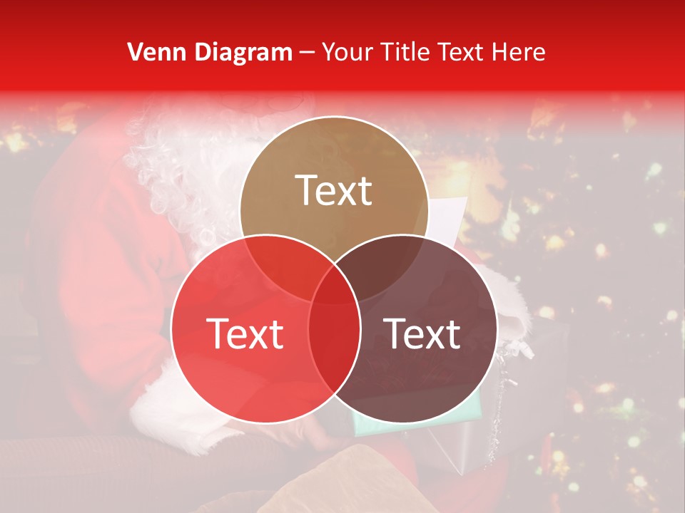 Christmas Santa Presents PowerPoint Template