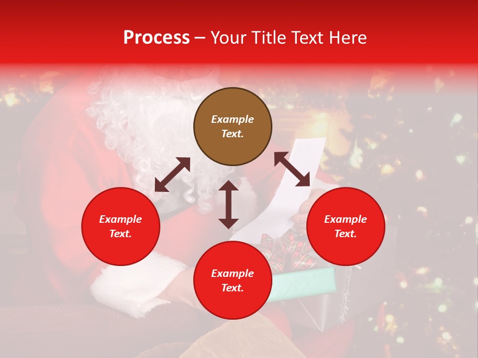 Christmas Santa Presents PowerPoint Template
