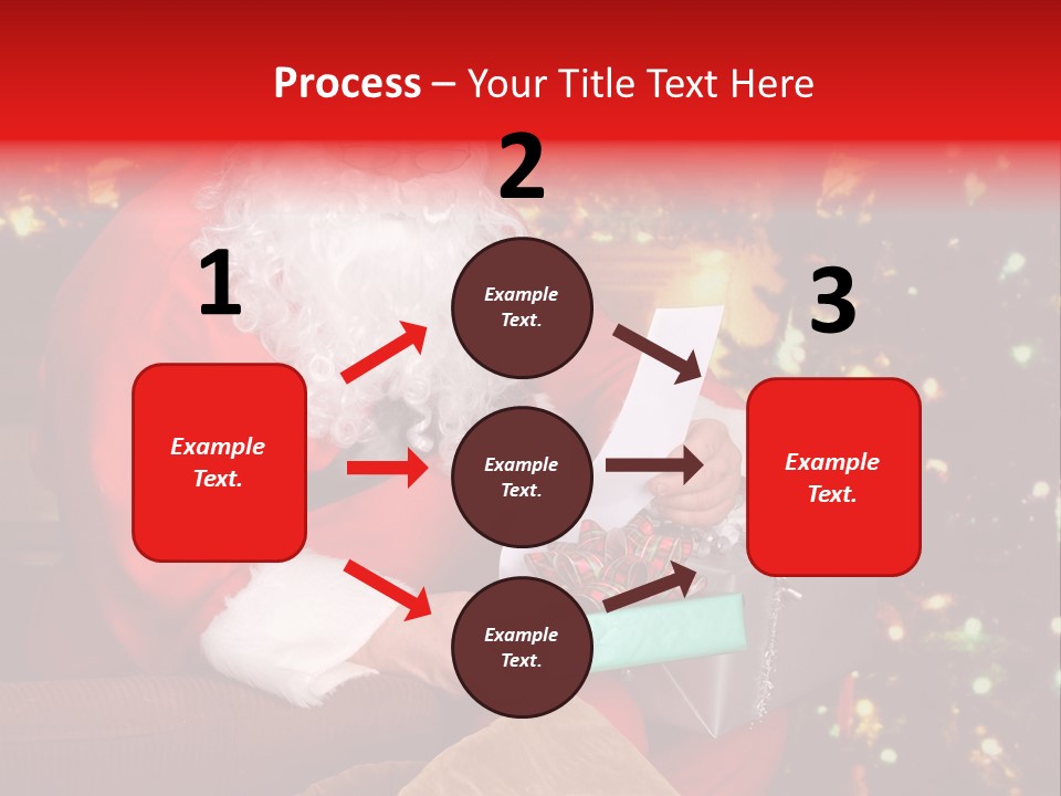 Christmas Santa Presents PowerPoint Template