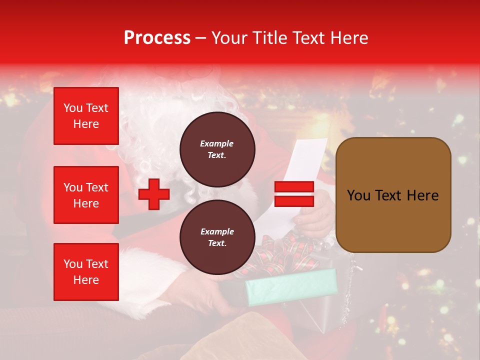 Christmas Santa Presents PowerPoint Template