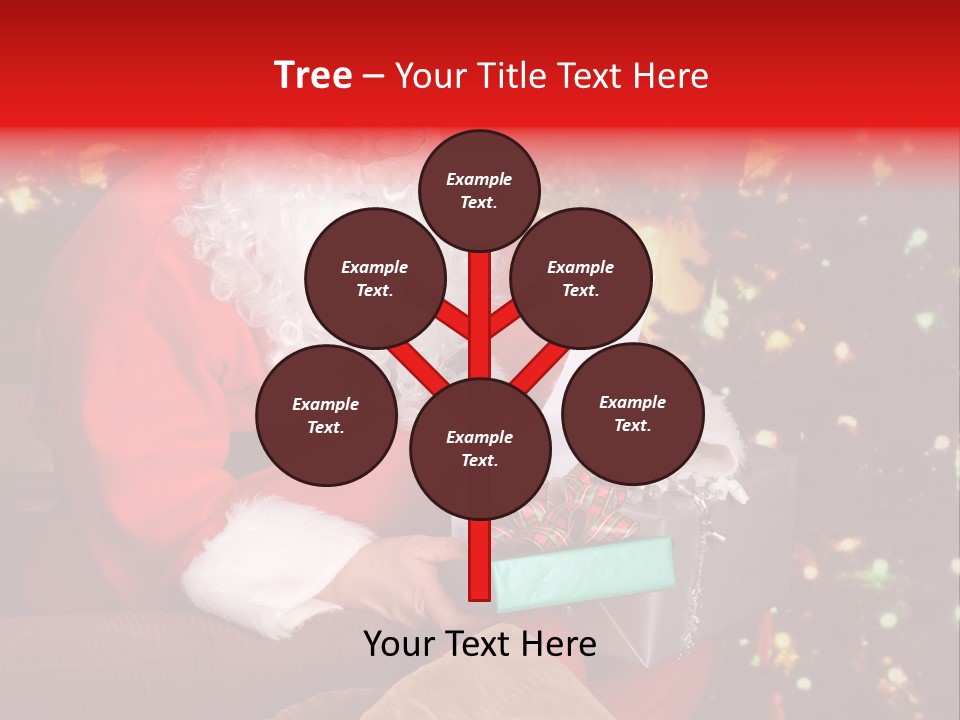 Christmas Santa Presents PowerPoint Template