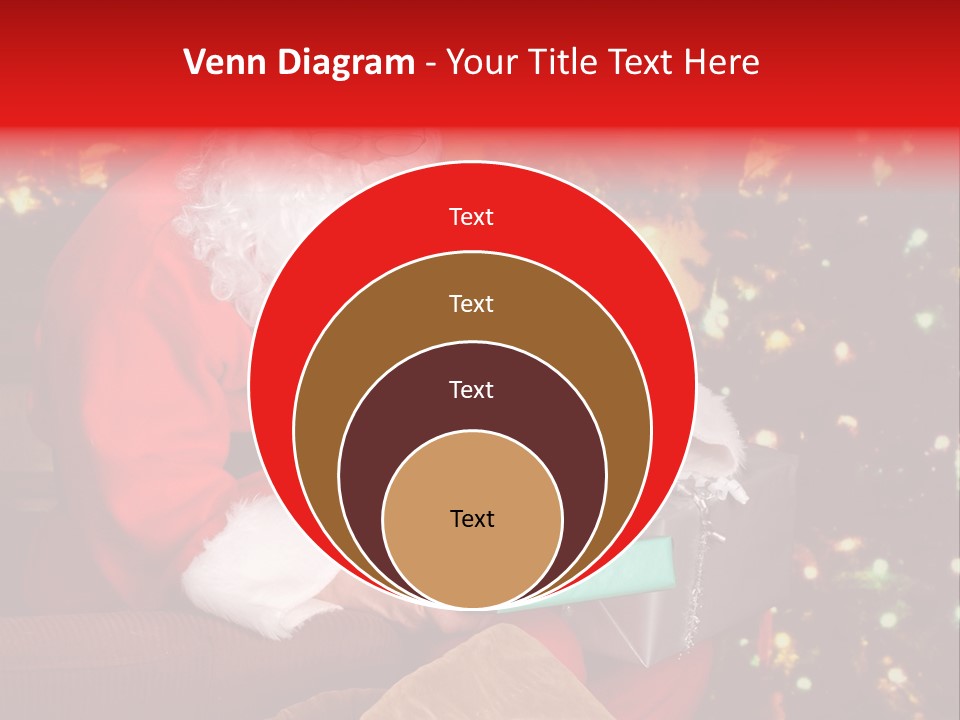 Christmas Santa Presents PowerPoint Template