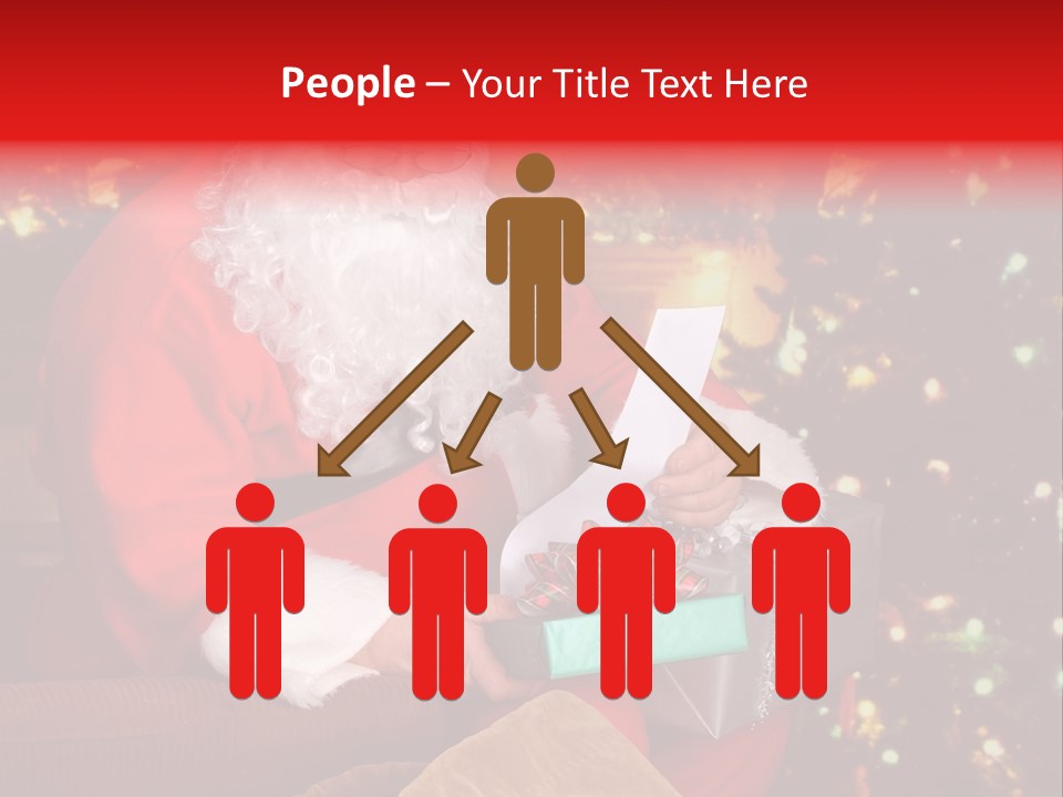 Christmas Santa Presents PowerPoint Template