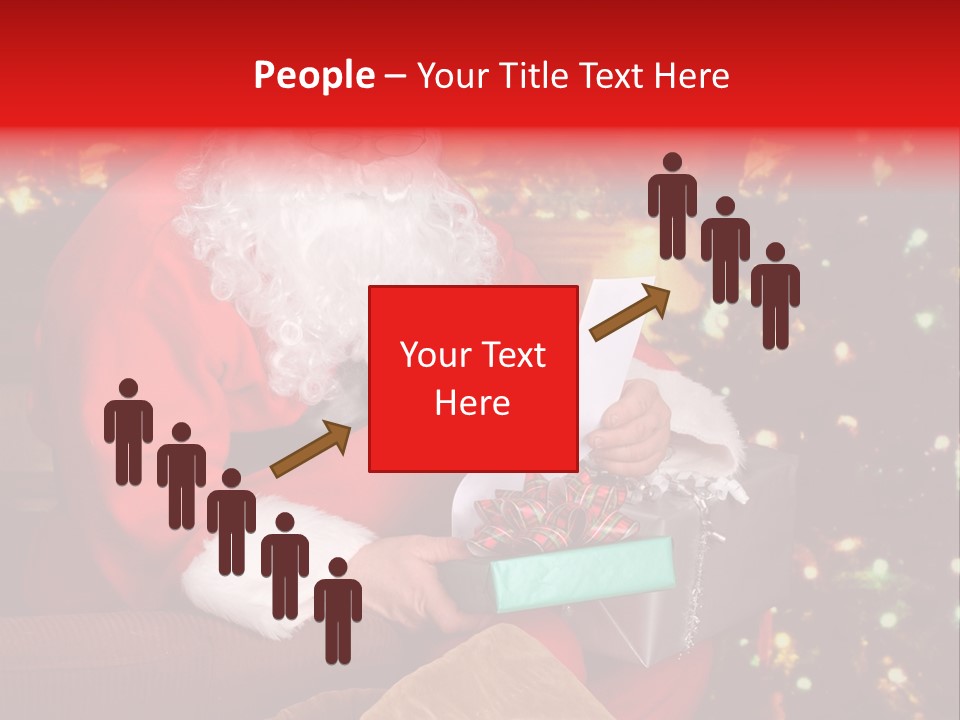 Christmas Santa Presents PowerPoint Template
