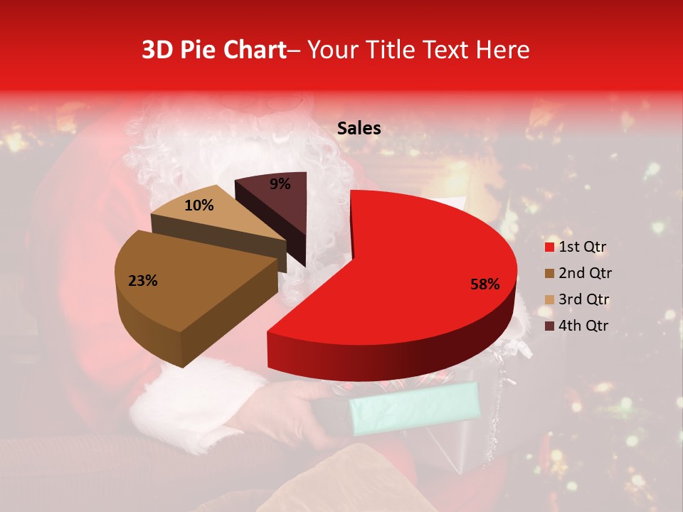Christmas Santa Presents PowerPoint Template
