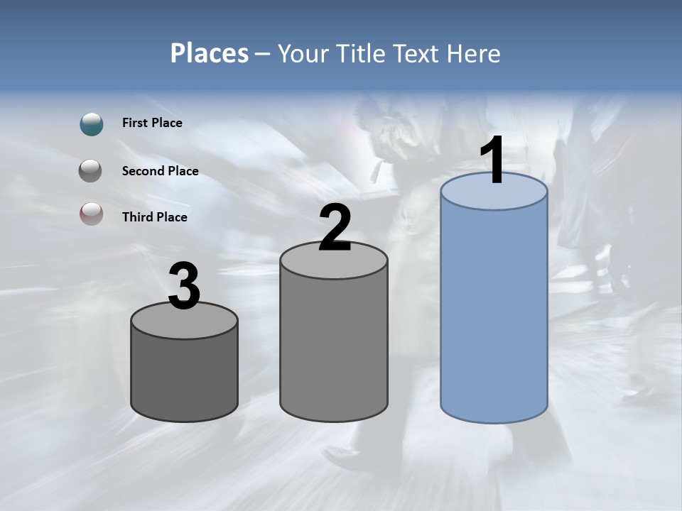 A Group Of People Walking Down A Street Holding Umbrellas PowerPoint Template