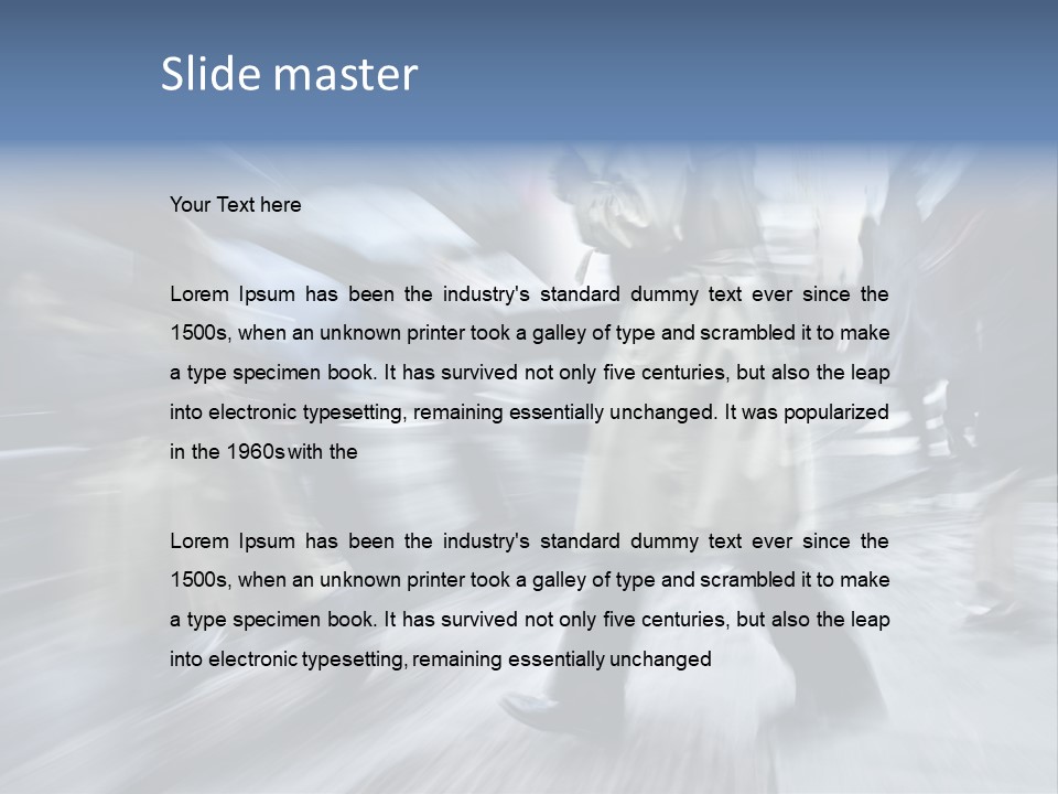 A Group Of People Walking Down A Street Holding Umbrellas PowerPoint Template