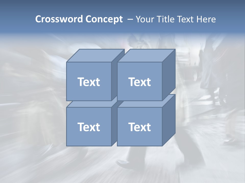 A Group Of People Walking Down A Street Holding Umbrellas PowerPoint Template