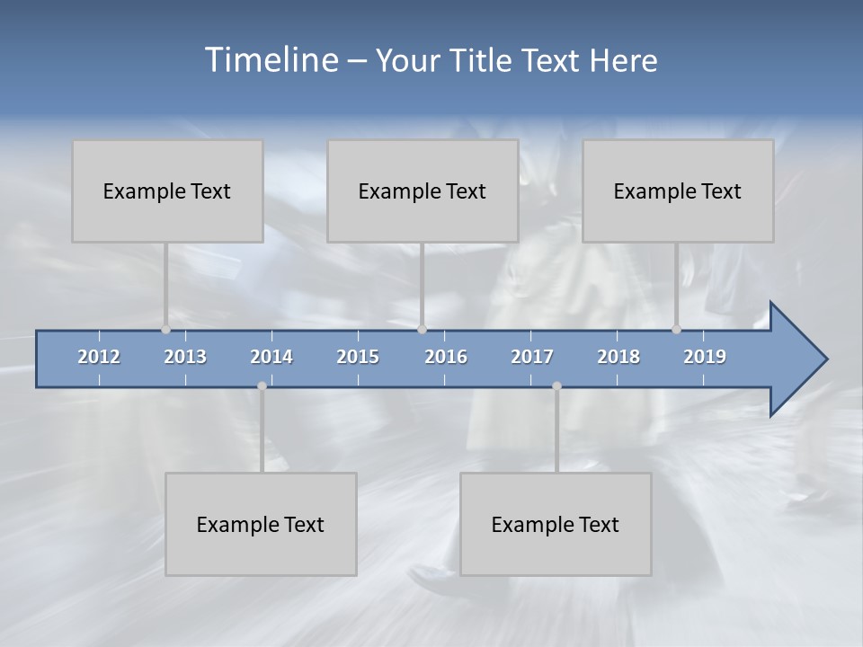 A Group Of People Walking Down A Street Holding Umbrellas PowerPoint Template