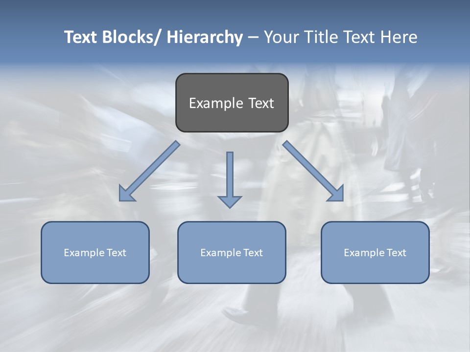 A Group Of People Walking Down A Street Holding Umbrellas PowerPoint Template