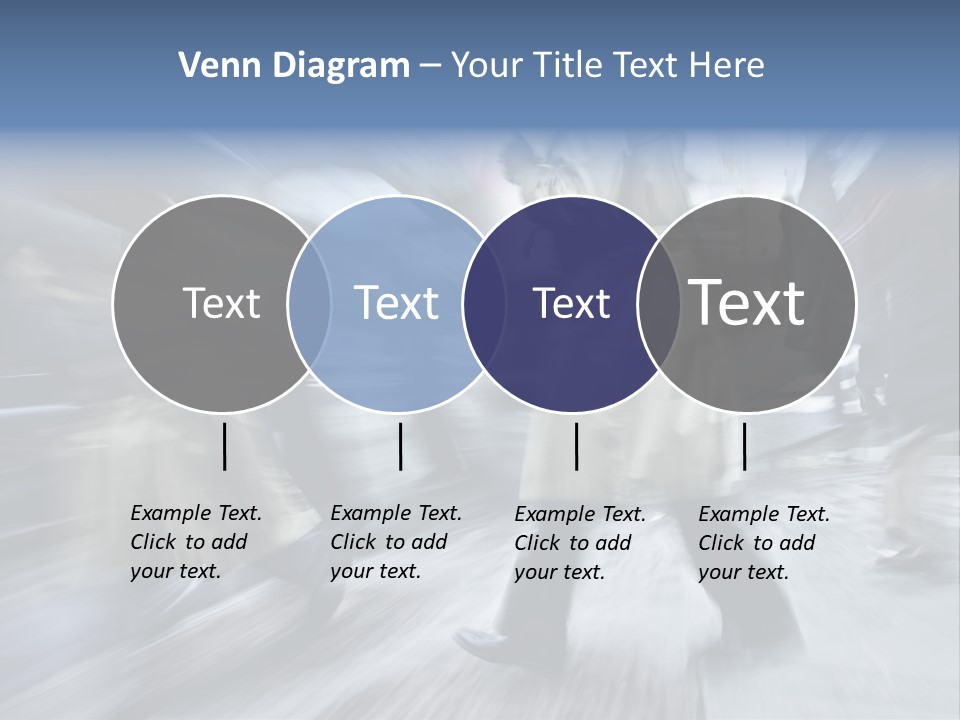 A Group Of People Walking Down A Street Holding Umbrellas PowerPoint Template