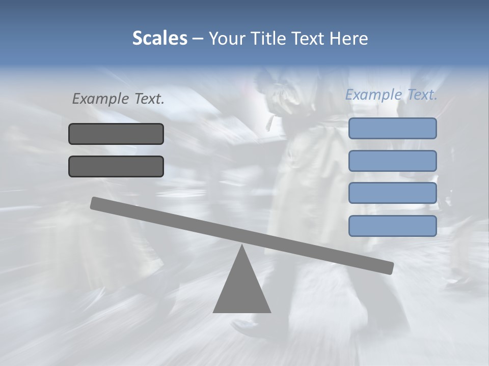 A Group Of People Walking Down A Street Holding Umbrellas PowerPoint Template