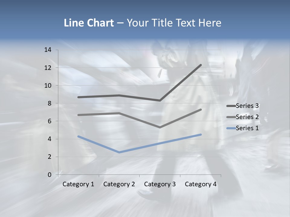 A Group Of People Walking Down A Street Holding Umbrellas PowerPoint Template