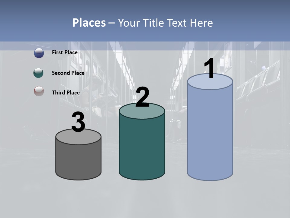 Vehicle Seat Vehicle Interior Metro PowerPoint Template