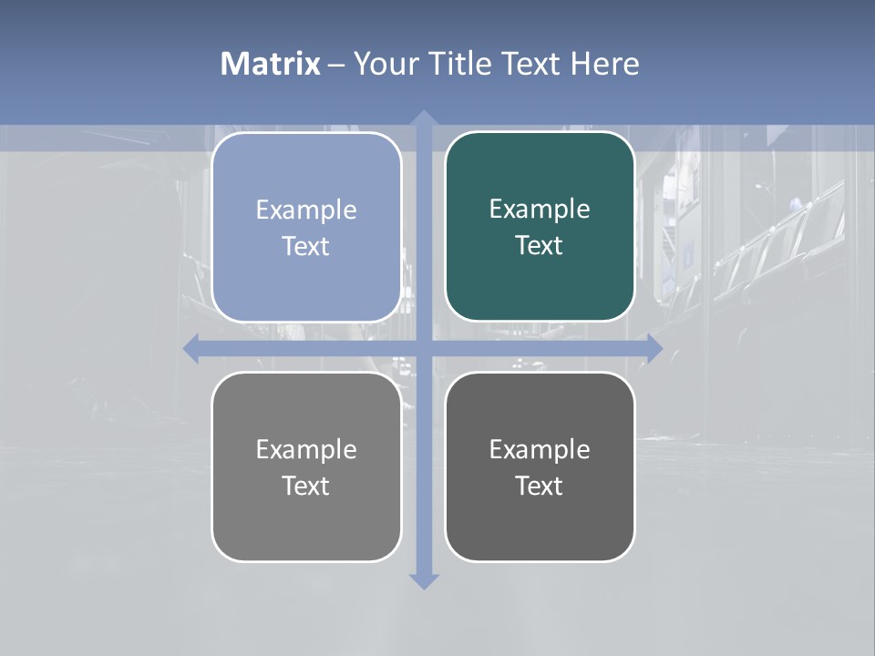 Vehicle Seat Vehicle Interior Metro PowerPoint Template